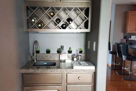 Wet Bar Painting on Sterling Heights Dr. in Marion, IA Thumbnail